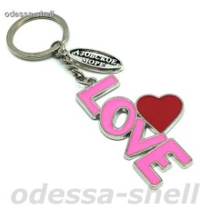 Брелок Азовское мореиз металла овал.табличка+LOVE розовый
каждый в упак.опт от 2шт
