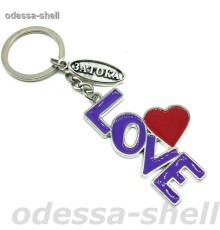 Брелок Затокаиз металла овал.табличка+LOVE синий
каждый в упак.опт от 2шт