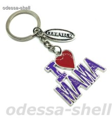 Брелок Геническиз металла овал.табличка+LOVE МАМА синий
каждый в упак.опт от 2шт