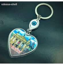 Брелок Львовиз металла в виде сердца+глазик
каждый в упак.опт от 3шт