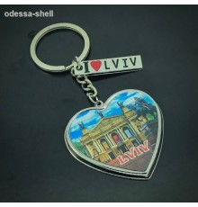 Брелок Львовиз металла в виде сердца +табличка
каждый в упак.опт от 3шт