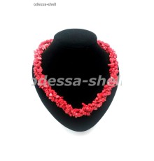 Бусы из камнякоралл красный (крошка тройная)
уп12шт опт от 2шт 45cм
