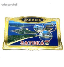 Магнит Затокафото магнит в декоративной золотой рамке с изображением три острова +круги
размер 11,3*7,6см в уп 20шт опт от 5шт