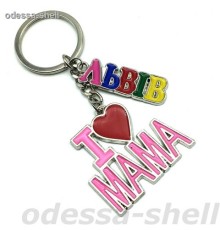 Брелок Львовиз металла в виде I LOVE MAMA+табличка цветная
каждый в упак.опт от 3шт