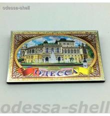 Магнит Одессафольга в форме прямоуг. 10*6см с изобр.(оперный сбоку)
опт от 2шт