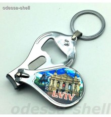 Брелок Львовкусачки для ногтей+открывалка+пилочка внутри фольга с изображ.достоприм.Львова
каждый в упак.опт от 3шт